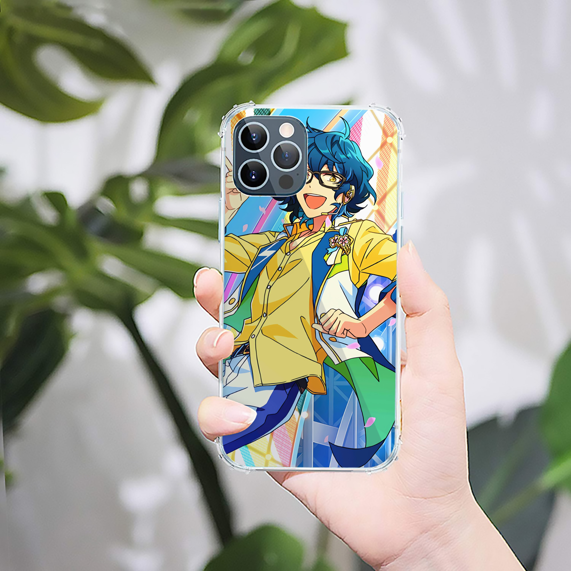 （画像用） あんさんぶるスターズ! Ensemble Stars 【iPhone 12シリーズ対応】透明スマホケース（クリアソフトケース）